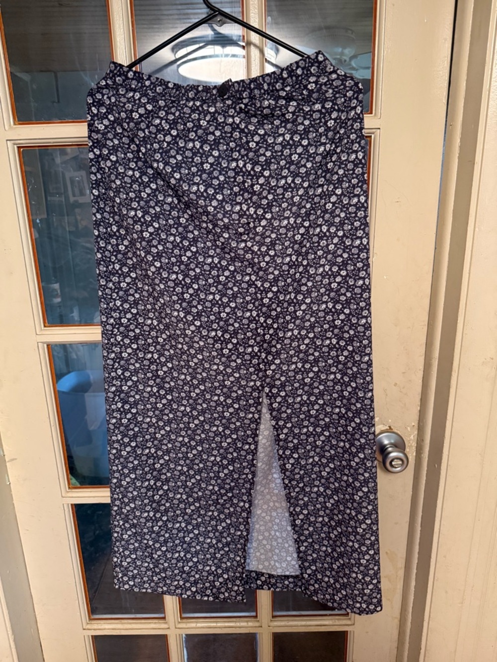 Vintage 1990s Floral Midi Skirt - Picture 6 of 6